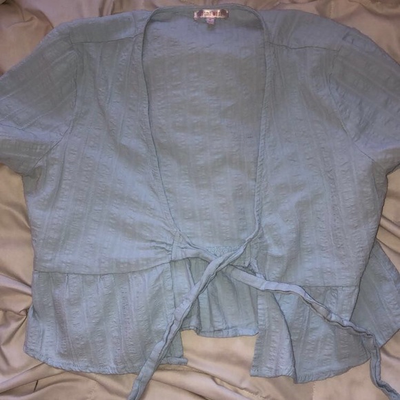 Pac Sun tie shirt - Picture 3 of 4